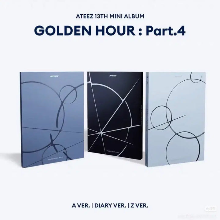 [BUNJANG] ATEEZ Golden Hour: Part.1 Photobook Set (3 Versions) Sealed Album / 에이티즈 골든아워4 미개봉 앨범 포토북 3종 세트 ATEEZ