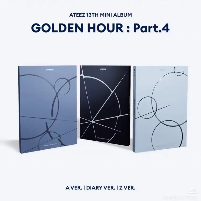 [BUNJANG] ATEEZ Golden Hour: Part.1 Photobook Set (3 Versions) Sealed Album / 에이티즈 골든아워4 미개봉 앨범 포토북 3종 세트 ATEEZ