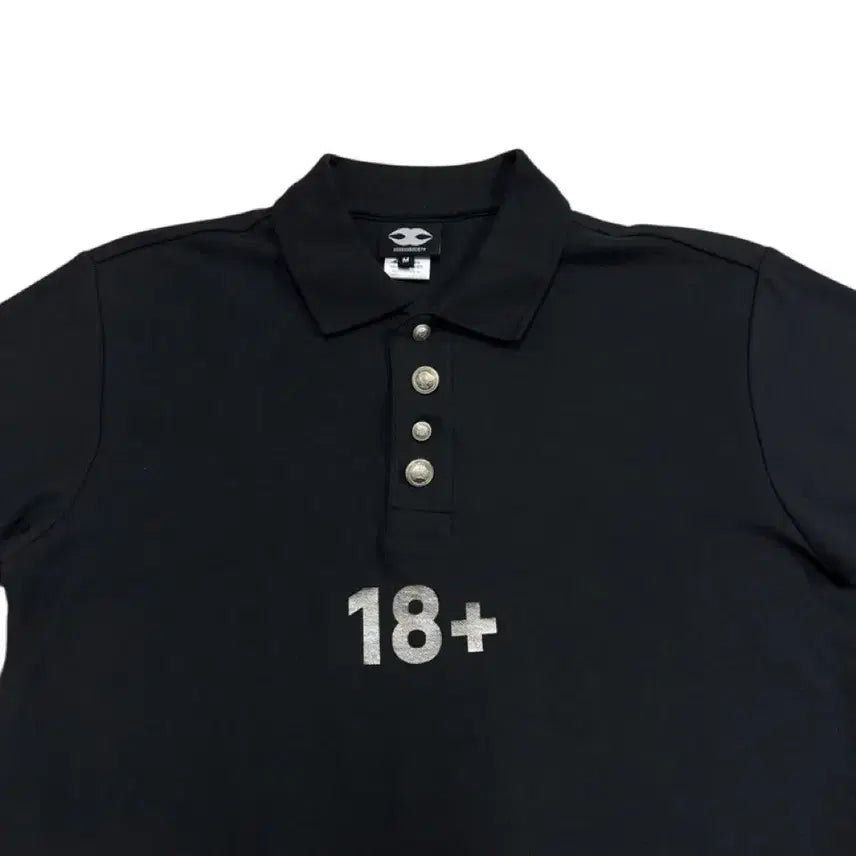 [BUNJANG] Mosaic Society 18+ Polo Tee Black / 18+ POLO TEE BLACK m