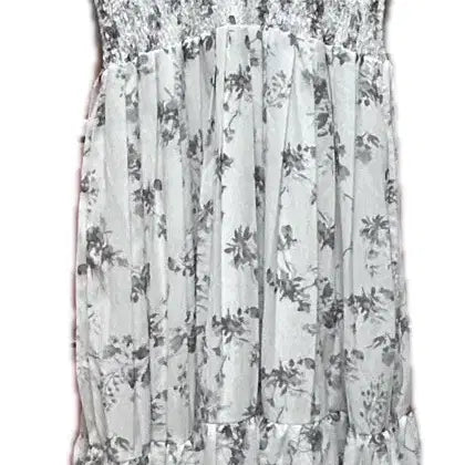 [BUNJANG] Floral Pattern Long Dress / 스나계 패턴 원피스