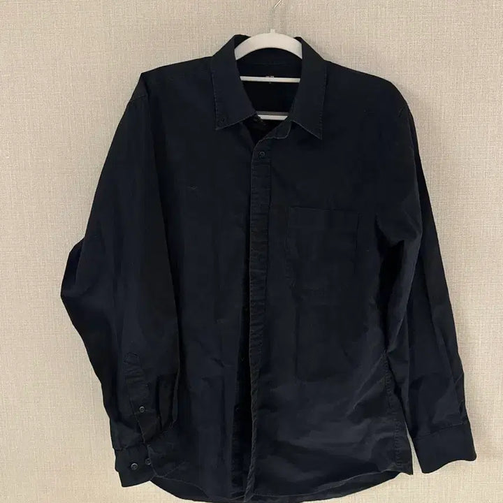 [SOLD OUT] 유니클로 네이비 면 셔츠 M