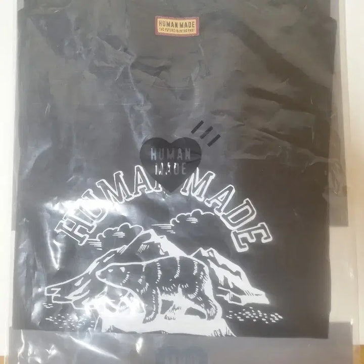 [BUNJANG] Human Made Bear Short Sleeve T-Shirt Black XL / 휴먼메이드 블랙 반팔 티셔츠 (곰돌이) XL 새상품