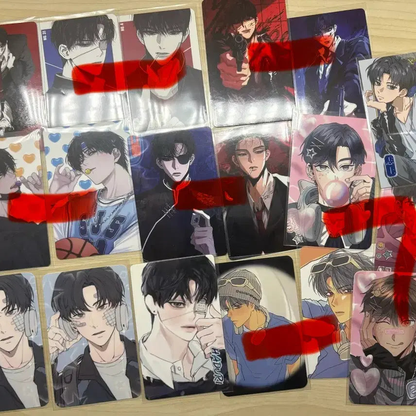 [BUNJANG] Garbage Time Unofficial Photocard Bundle Set (Seong Junsu, Jeon Yeongjung, Gisangho) / 일괄) 가비지타임 비공식 포토카드 포카 성준수 전영중 기상호