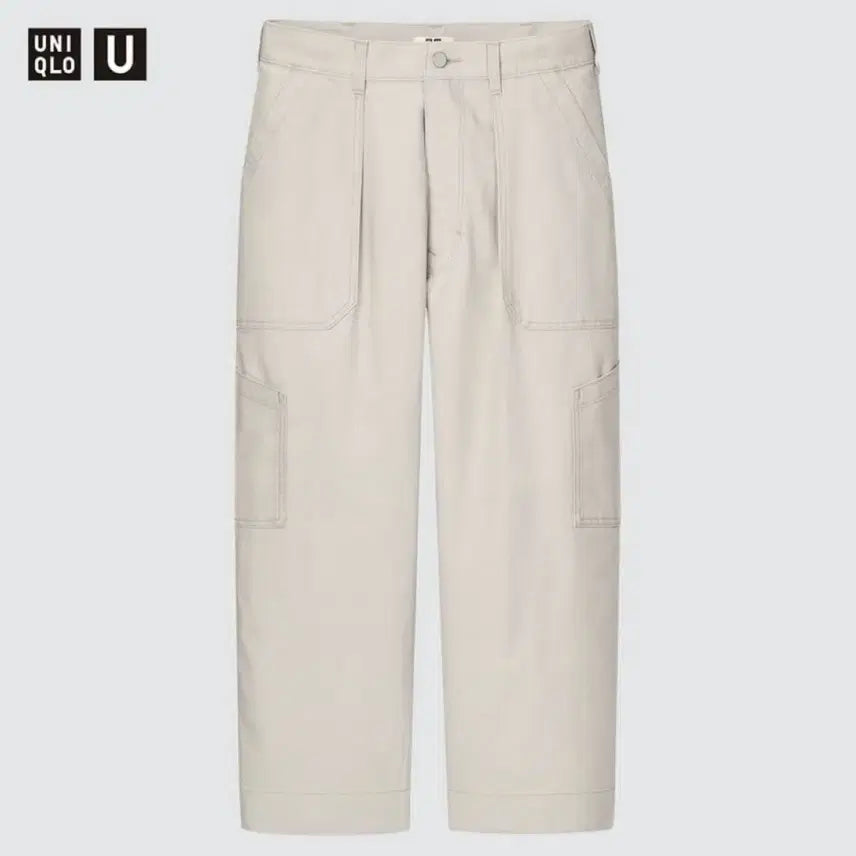 [BUNJANG] Uniqlo U Wide Fit Baker Pants / 유니클로 와이드피트 베이커팬츠