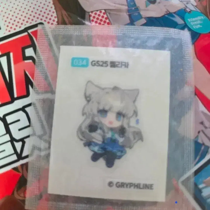 [BUNJANG] Endfield Felica Ttibusil Sticker Set / 엔드필드 펠리카 띠부실
