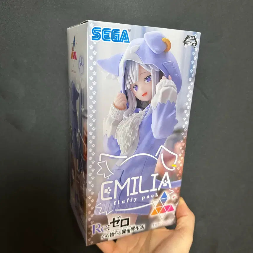 [BUNJANG] Re:Zero Sega Luminasta Emilia Figure (Sealed) / (미개봉) Re:제로 세가 루미나스타 에밀리아 피규어