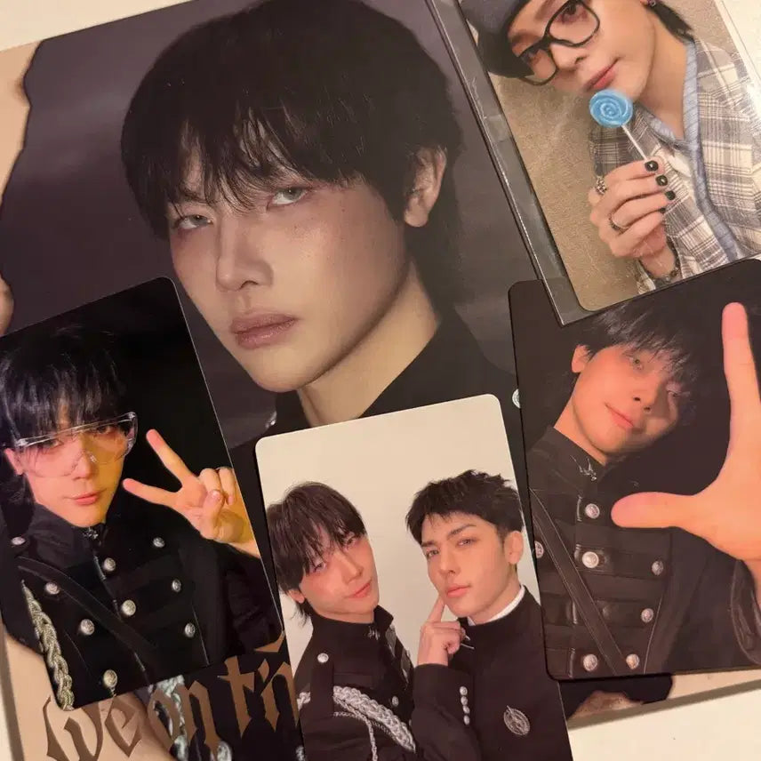 [BUNJANG] &amp;TEAM Weonfire Nicholas Individual Version Photocard Set / 앤팀 &amp;team 위온파 weonfire 니콜라스 개인반 양도