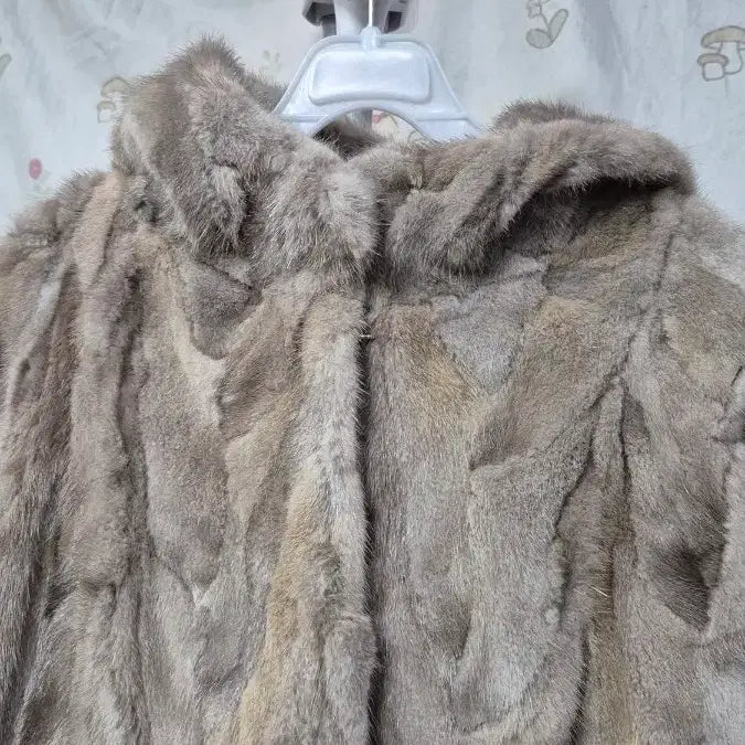 [BUNJANG] EURO 100% Mink Hooded Short Coat / 유로  EURO   2022년     밍크  100% 후드   숏  코트