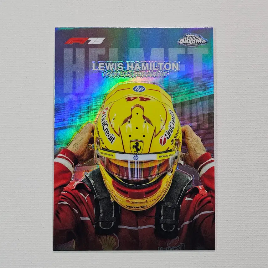 [BUNJANG] Lewis Hamilton Chrome F1 Helmet Collection / 루이스 해밀턴 Chrome F1 Helmet Collection