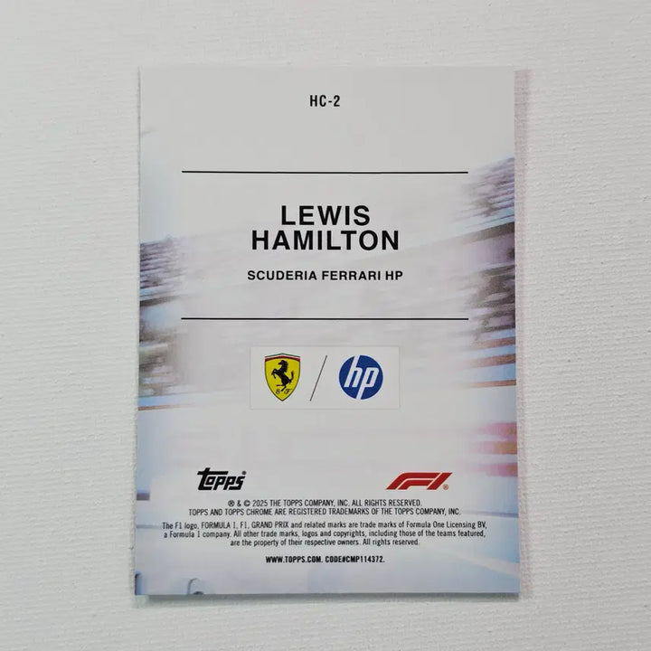 [BUNJANG] Lewis Hamilton Chrome F1 Helmet Collection / 루이스 해밀턴 Chrome F1 Helmet Collection