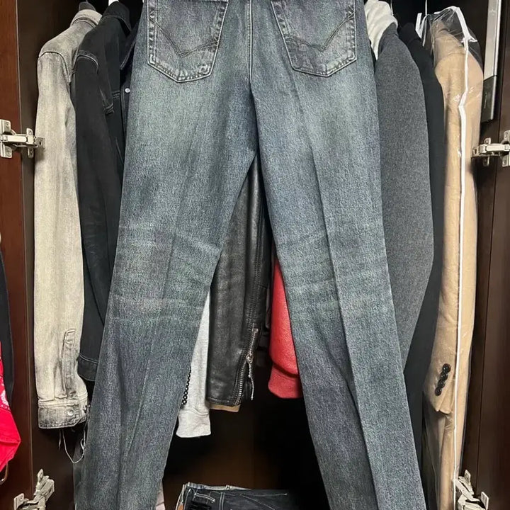 [BUNJANG] Elmud Ray Flare Denim (Grayish Blue) / [44]엘무드 레이 플레어 데님 그레이시블루