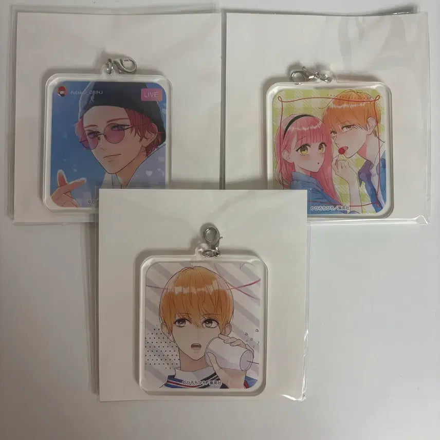 [BUNJANG] Duo Love Acrylic Keyring / 둘이서사랑을하는이유 아크릴 키링
