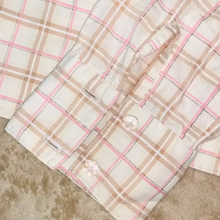 [BUNJANG] Lalala Check Shirt / !!수요알까지만 할인!! 트랄라라tralala 체크 셔츠 라떼 갸루