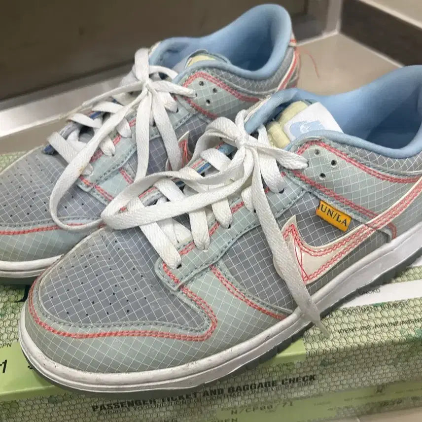[BUNJANG] Nike x Union Dunk Low Passport Pack Argon / 나이키 x 유니온 덩크 로우 패스포트 팩 아르곤