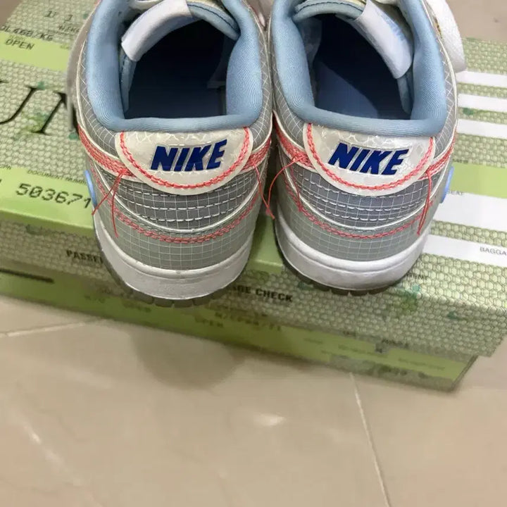 [BUNJANG] Nike x Union Dunk Low Passport Pack Argon / 나이키 x 유니온 덩크 로우 패스포트 팩 아르곤