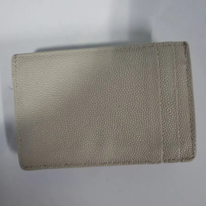 [BUNJANG] Saint Laurent YSL Ivory Card Holder Wallet / 입생로랑 카드지갑