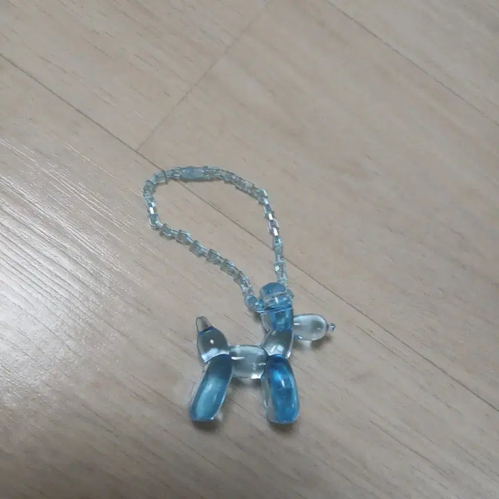 [BUNJANG] Blue Puppy Balloon Keychain Gacha Figure / 강아지풍선 파란색 블루 동물 장난감 키링 가챠 피규어