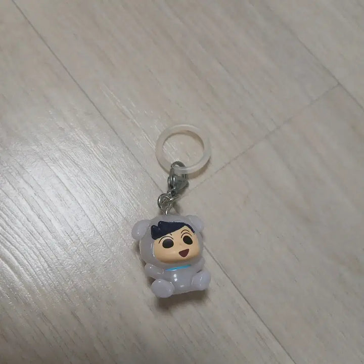 [BUNJANG] Bandai Crayon Shin-chan Shiro Collection Meshi-ruchi Chul-su Keychain Gachapon Figure / 반다이 짱구 흰둥이 컬렉션 메지루시 철수 키링 가챠 피규어