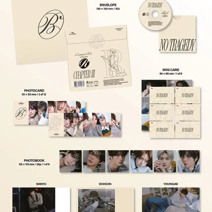 [BUNJANG] TWS Comeback Live Compact Blush Version Split Set / 투어스 컴백라이브 컴팩트 블러쉬 Blush 버전 분철