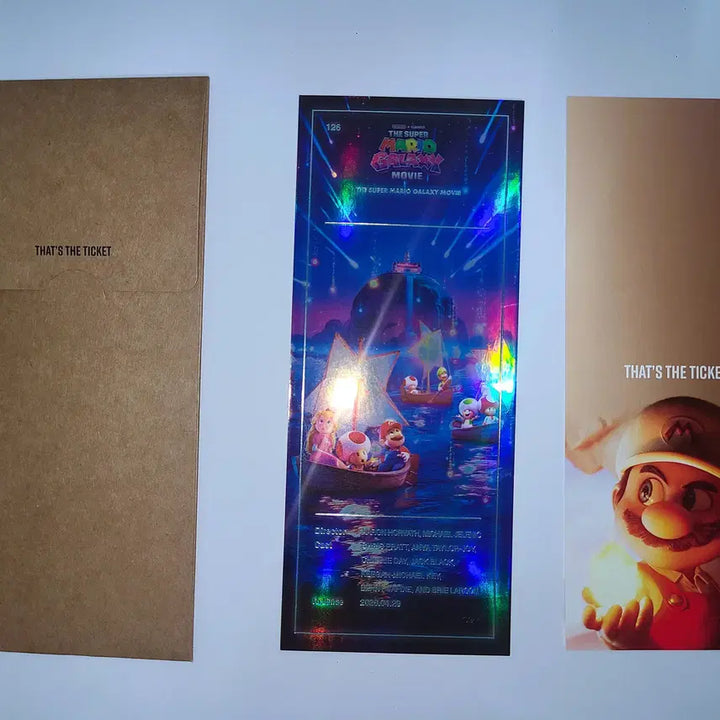 [BUNJANG] CGV Super Mario Bros. Movie TTT Special Ticket / CGV TTT - 슈퍼 마리오 갤럭시