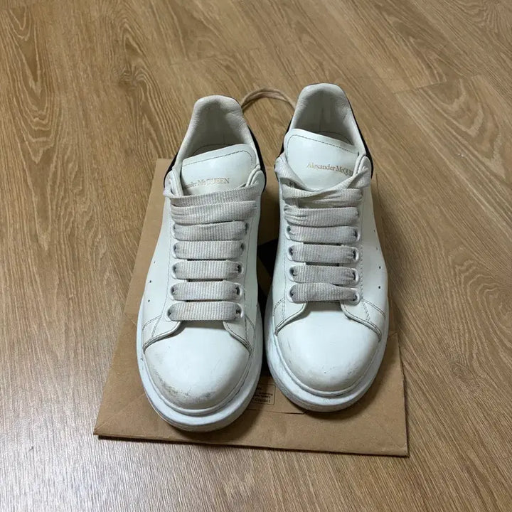 [BUNJANG] Alexander McQueen Oversized Sole Sneakers White / 알렉산더맥퀸 오버솔 스니커즈 화이트