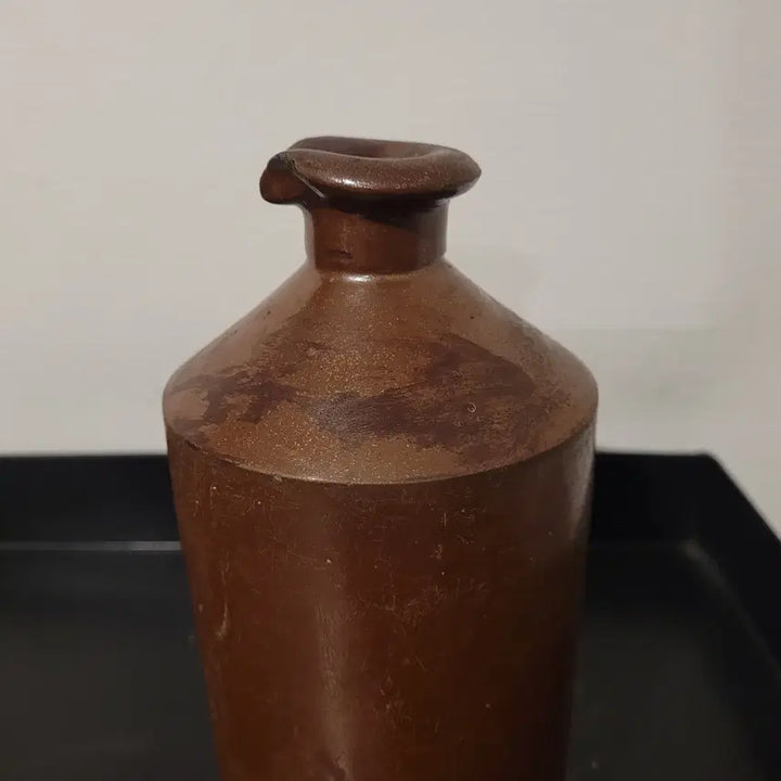 [BUNJANG] Antique Japanese Era Earthenware Liquor Bottle / (골동품) 일제시대 옹기 술병