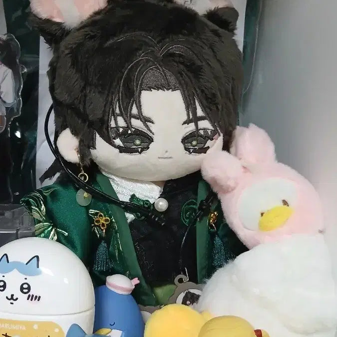 [BUNJANG] Hwasan Return Dangbo &amp; Plum Blossom Sword Saint Portrait Necklace Bundle / 화산귀환 당보 솜깅이+매화검존 초상화 목걸이 일괄 판매합니다