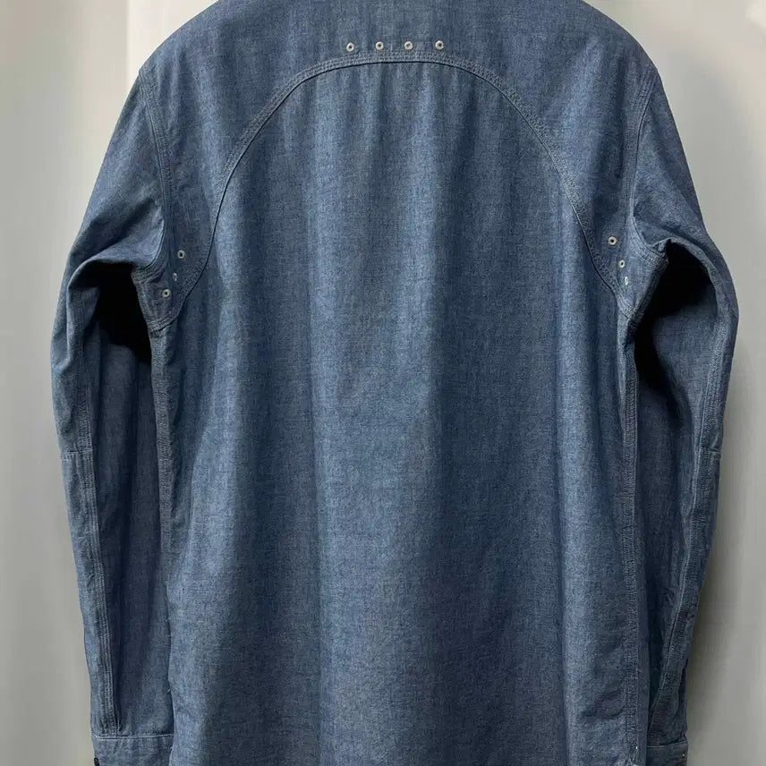 [BUNJANG] Polo Ralph Lauren Naval Chambray Work Shirt / 폴로 랄프로렌 콘초 Naval usn 마이널 샴브레이 워크 셔츠