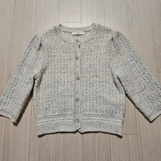 [BUNJANG] DEWL Tweed Cardigan / DEWL 듀엘 트위드 간절기 가디건