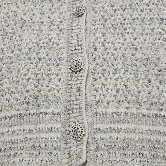 [BUNJANG] DEWL Tweed Cardigan / DEWL 듀엘 트위드 간절기 가디건