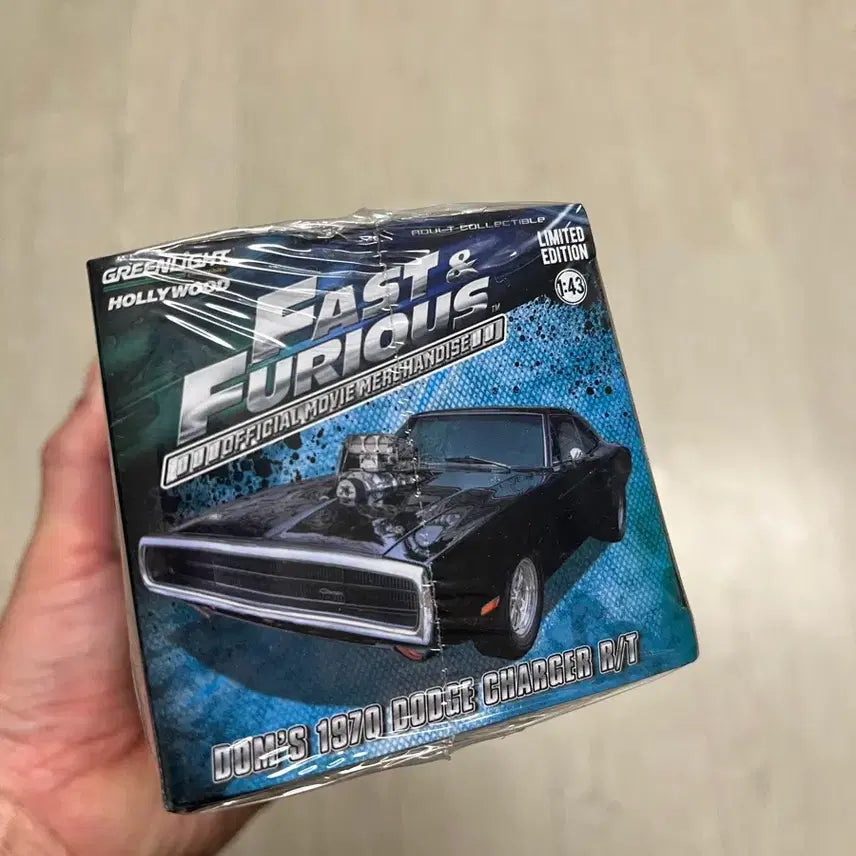 [BUNJANG] Greenlight 1970 Dodge Charger R/T 1:43 Scale Diecast Model / 분노의질주 그린라이트 1970 닷지 차저 R/T 다이캐스트