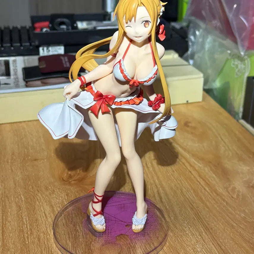 [BUNJANG] Kadokawa 1/7 Scale Sword Art Online Asuna Swimsuit Ver. Figure / 카도카와 1/7 소드 아트 온라인 아스나 수영복