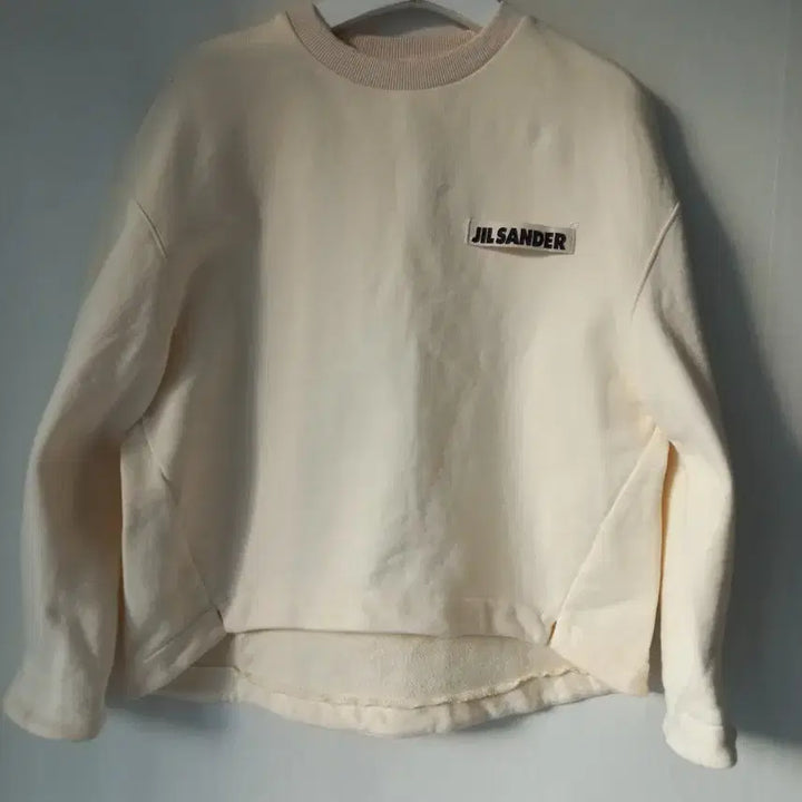 [BUNJANG] Jil Sander Ivory Sweatshirt T-Shirt / 질샌더 아이보리 맨투맨 티셔츠