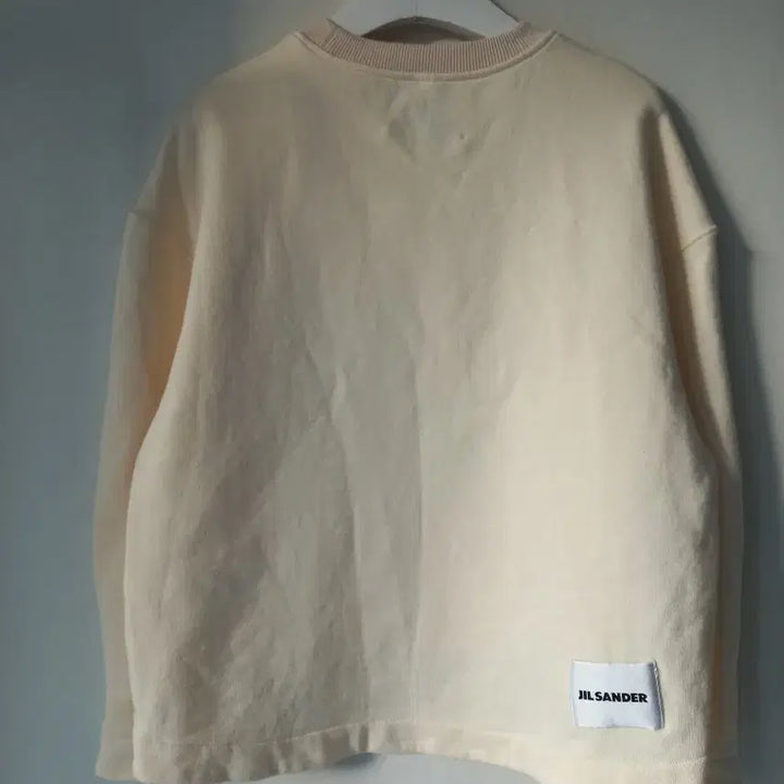 [BUNJANG] Jil Sander Ivory Sweatshirt T-Shirt / 질샌더 아이보리 맨투맨 티셔츠