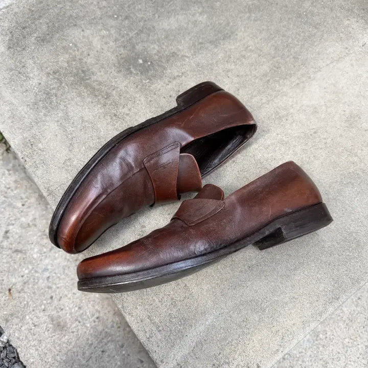 [BUNJANG] Louis Vuitton Vintage Leather Loafers / 2000s LOUIS VUITTON 빈티지 루이비통 레더 로퍼