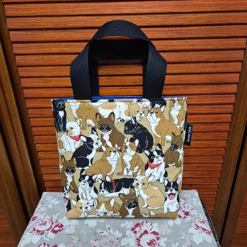 [BUNJANG] Handmade Mini Eco Bag / 핸드메이드 미니에코백