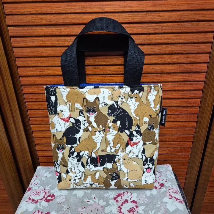 [BUNJANG] Handmade Mini Eco Bag / 핸드메이드 미니에코백