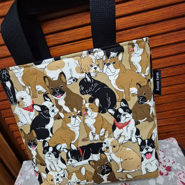 [BUNJANG] Handmade Mini Eco Bag / 핸드메이드 미니에코백