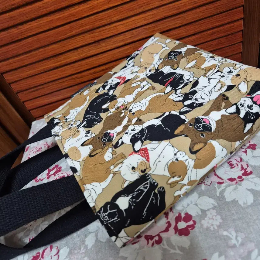 [BUNJANG] Handmade Mini Eco Bag / 핸드메이드 미니에코백