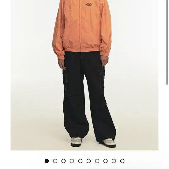 [BUNJANG] Teket Windbreaker Salmon / 테켓 윈드자켓