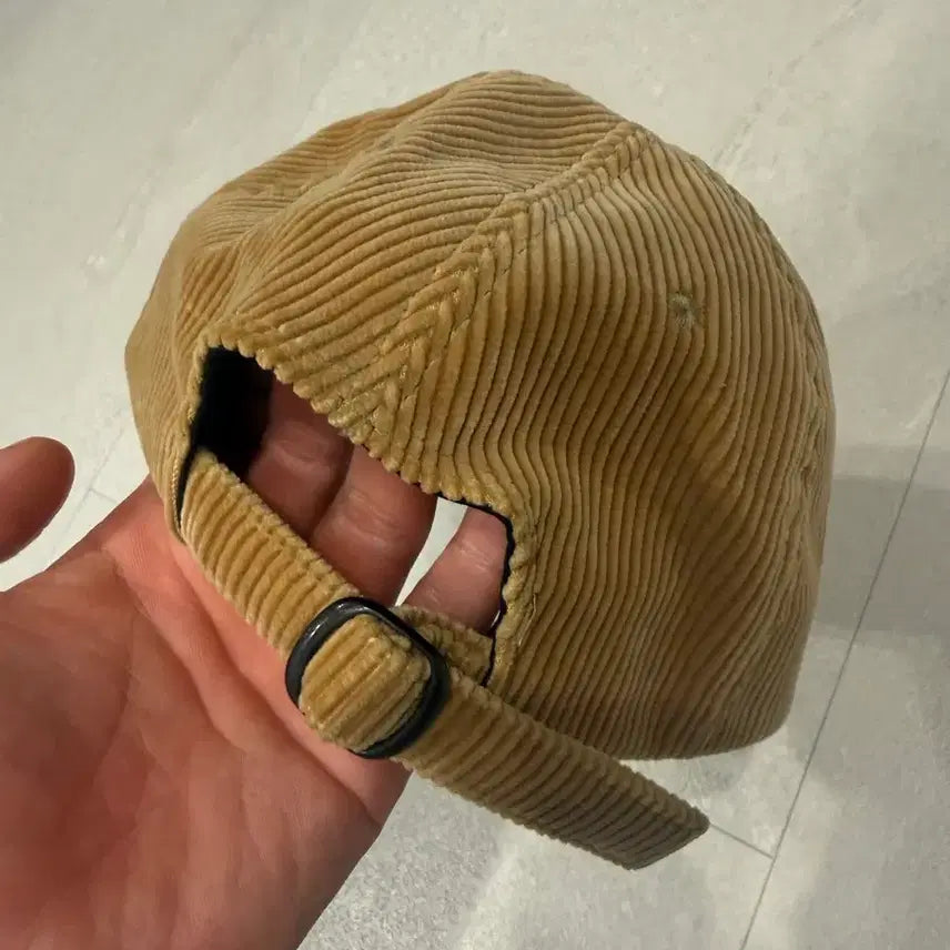 [BUNJANG] Unused Corduroy Cap / 언유즈드 코듀로이 캡