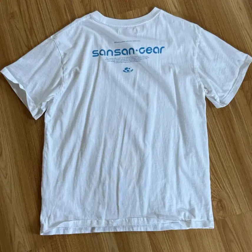 [BUNJANG] Sansan Gear 23SS Logo T-Shirt / 산산기어 23ss 반팔 1