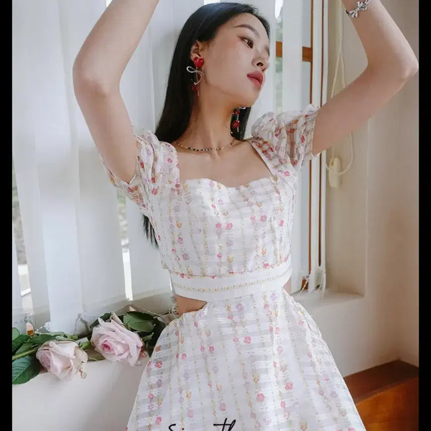 [BUNJANG] Sincethen Back Ribbon Dress / sincethen 신스덴 백리본 원피스