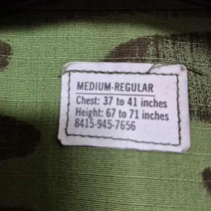 [BUNJANG] ERDL Jungle Fatigue M-R (Medium Regular) - Like New / ERDL 정글퍼티그 M-R 거의새것