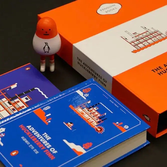 [BUNJANG] Sticky Monster Lab Penguin Books Limited Edition Huckleberry Finn Adventure Box Set / [스티키몬스터랩 펭귄북스 한정판] 허클베리 핀의 모험 새상품 박스 세트