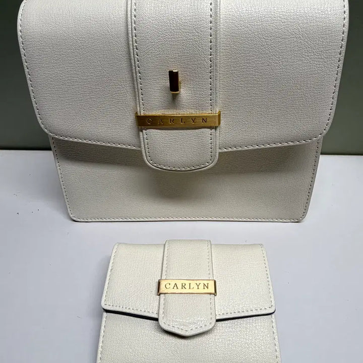 [BUNJANG] Carlyn Handbag &amp; Wallet Set with 3 Straps / [새상품] 칼린핸드백&amp;지갑세트(스트랩 3종 포함)