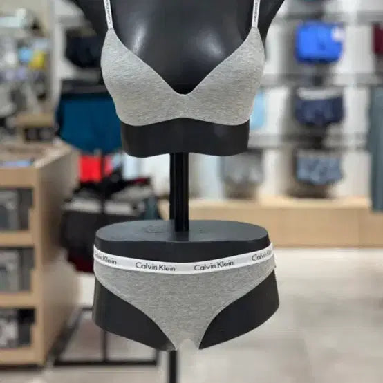 [BUNJANG] Calvin Klein Icon Cotton Modal Non-Wire Bralette Set QF8090A / 25S캘빈클라인 아이콘 코튼 모달 AF 노와이어 브라렛세트 QF8090A