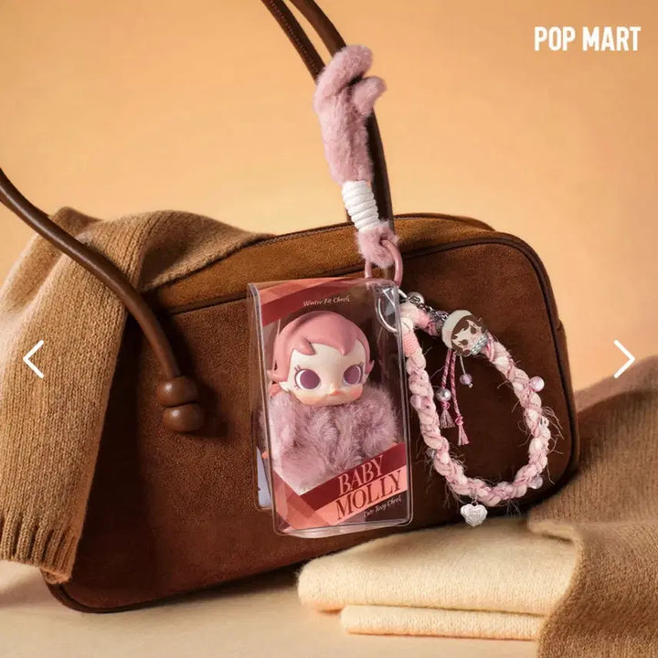 [BUNJANG] POP MART Baby Molly Winter Fit Full Box (Opened Once) - Rosy Cheeks / 정가이하) 팝마트 베이비몰리 윈터핏 풀박스(단순개봉)-장미빛 볼