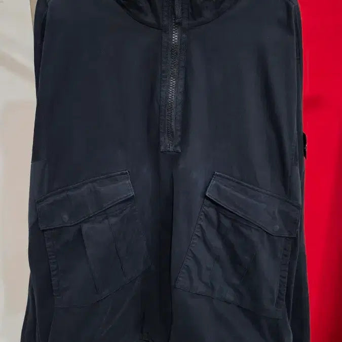 [BUNJANG] Stone Island 20FW Hooded Anorak Black XL / 스톤아일랜드 아노락 후드 XL