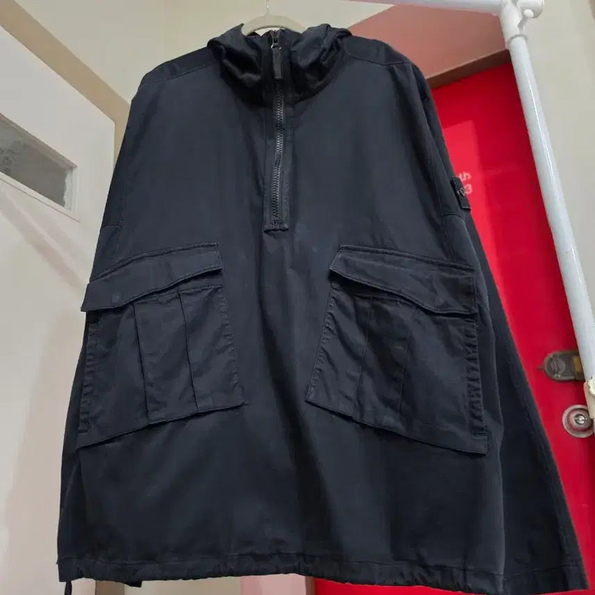 [BUNJANG] Stone Island 20FW Hooded Anorak Black XL / 스톤아일랜드 아노락 후드 XL